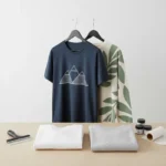 Üzerinde değişik baskılar bulunan tişört ve sweatshirtler